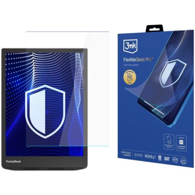 Szkło hybrydowe 3MK FlexibleGlass Pro do PocketBook InkPad 4 743