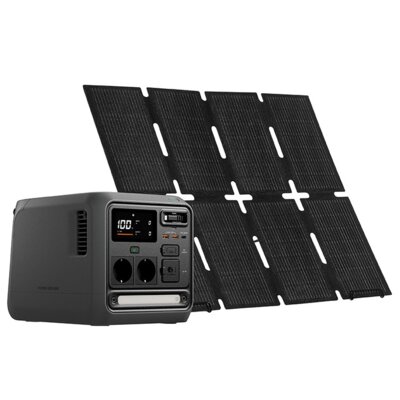 Stacja zasilania DJI Power 1000 Mini Bank energii + Panel solarny DJI Power 200W + Kabel MC4