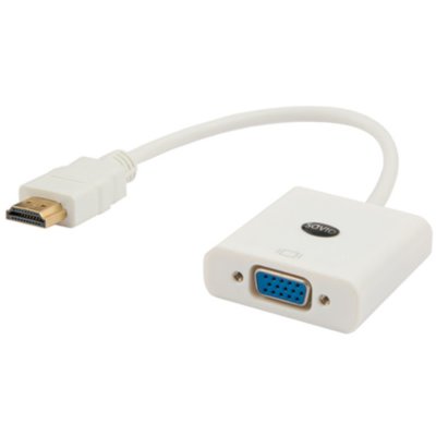 Adapter HDMI - VGA SAVIO 0.2 m