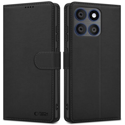 Etui TECH-PROTECT Wallet do Motorola Edge 70 5G Czarny