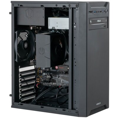 Komputer XQUANTUM XQR3R16S512GB-XA40 R3-4300GE 16GB RAM 512GB SSD DVD Wi-Fi