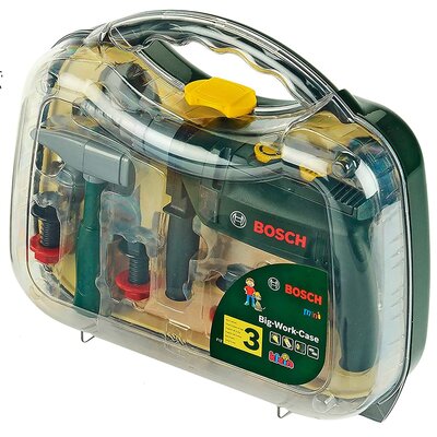 Zabawka walizka KLEIN z wiertarką i narzędziami Mini Bosch 8416