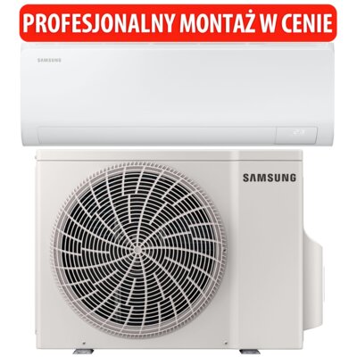 Klimatyzator Split, Pompa ciepła powietrze - powietrze SAMSUNG Cebu S2 AR50F12C1AHNEU AR50F12C1AHXEU z usługą montażu