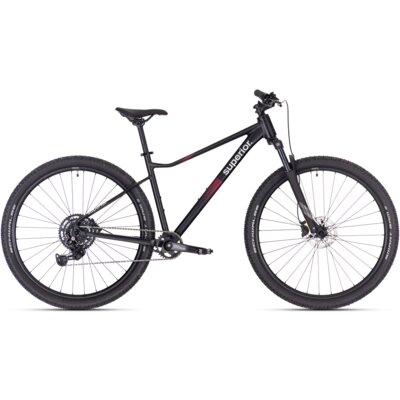 Rower górski MTB SUPERIOR XC 6.1 MS U18 29 cali Czarno-bordowy mat
