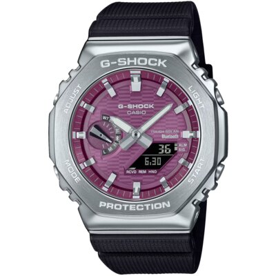 Zegarek CASIO G-Shock Octagon GBM-2100A-4BER Srebrny
