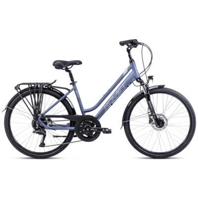 Rower trekkingowy ROMET Gazela 26 3 CS D15 26 cali damski Ciemnoniebieski
