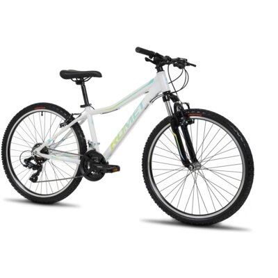 Rower górski MTB ROMET Jolene 6.0 26150307-E D15 26 cali damski Biało-niebiesko-zielony