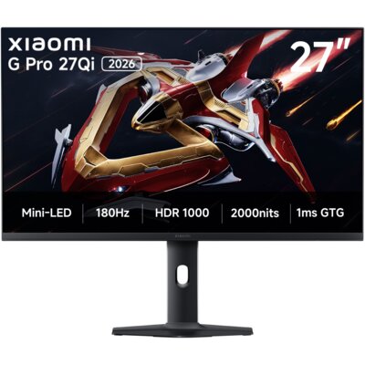 Monitor XIAOMI G Pro 27Qi 27" 2560x1440px IPS 180Hz 1 ms [GTG]