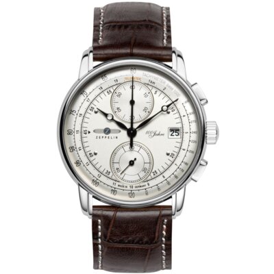Zegarek ZEPPELIN 100 Jahre 8670-1 Srebrny