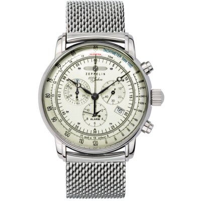 Zegarek ZEPPELIN 100 Jahre 8680M-3 Srebrny
