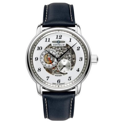 Zegarek ZEPPELIN New Captain's Line 8658-3 Srebrny