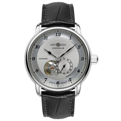 Zegarek ZEPPELIN Friedrichshafen Automatic 8566-4 Srebrny