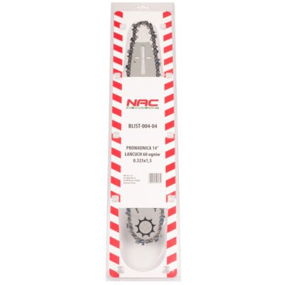 Zestaw NAC Prowadnica 14 35 cm + Łańcuch 60 Ogniw 0.325 x 1.5