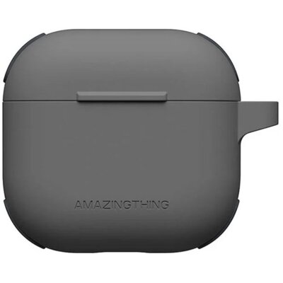Etui na słuchawki AMAZINGTHING Omni Case do Apple Airpods 4 Czarny