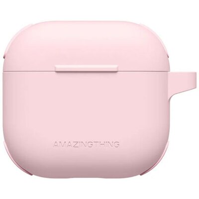 Etui na słuchawki AMAZINGTHING Omni Case do Apple Airpods 4/5 Różowy