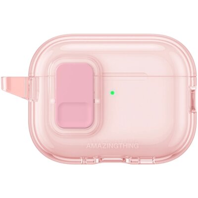 Etui na słuchawki AMAZINGTHING Minimal Case do Apple Airpods Pro 3 Różowy