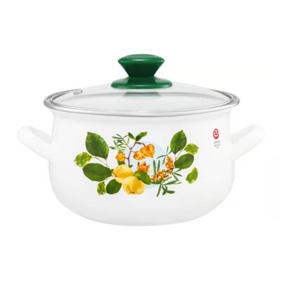 Garnek EMALIA OLKUSZ Pyza Pigwa 6L
