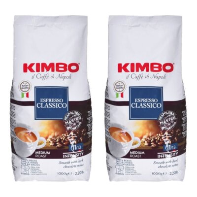 Kawa ziarnista KIMBO Espresso Classico 2 x 1 kg