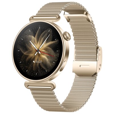 Smartwatch FOREVER SB-380 Bloomdust Szampańsko-złoty