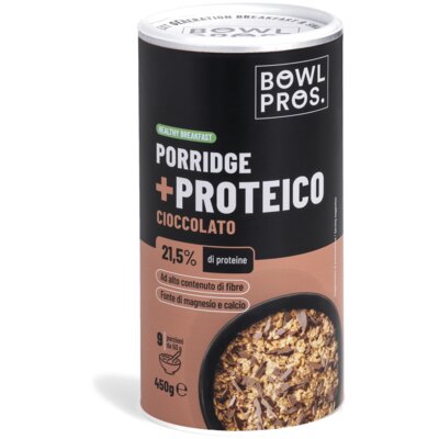 Owsianka proteinowa BOWLPROS Czekoladowa (450 g)