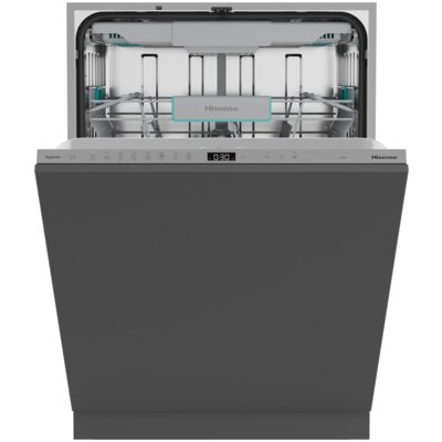 Zmywarka HISENSE HFI663AXXL Wysokość XXL- 85,6cm, Silnik inverterowy, Auto Dry, Klasa A, Super cicha 38db, 16kpl, 9.5l