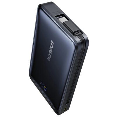 Powerbank BASEUS Nomos Qi2 10000 mAh 30W Czarny
