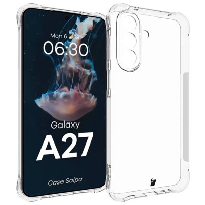 Etui BIZON Salpa do Samsung Galaxy A27 Przezroczysty