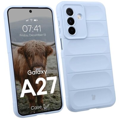 Etui BIZON Tur do Samsung Galaxy A27 5G Jasnoniebieski