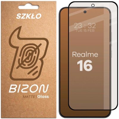 Szkło hartowane BIZON Matte do Realme 16 5G