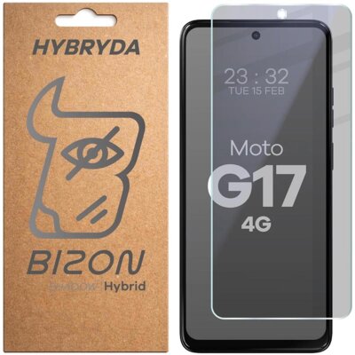 Szkło prywatyzujące BIZON Hybrid Shadow do Motorola Moto G17 4G