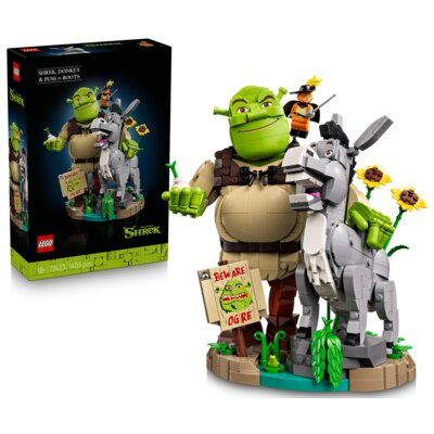 LEGO 72423 Shrek, Osioł i Kot w butach