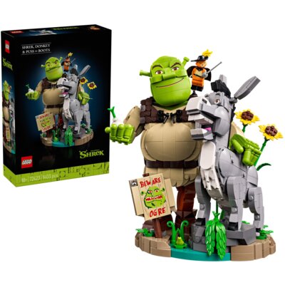 LEGO 72423 Shrek, Osioł i Kot w butach