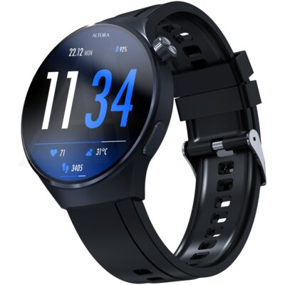 Smartwatch 3MK Altora Everyday Slim Czarny