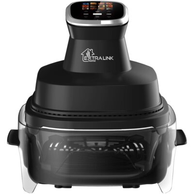 Air Fryer Frytkownica beztłuszczowa EXTRALINK Home Glass SJ-400G 4l ze szklanym pojemnikiem