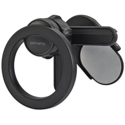 Uchwyt na telefon i smartfon 4SMARTS MagSafe Czarny uchwyt samochodowy na ekran dotykowy