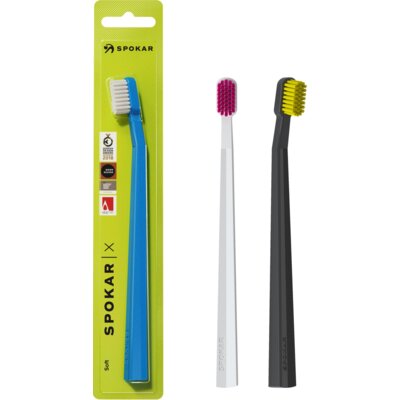 Szczoteczka do zębów SPOKAR X Premium 2500 Soft Wielokolorowy
