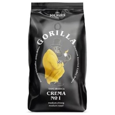 Kawa ziarnista GORILLA Crema No. 1 Arabica 1 kg