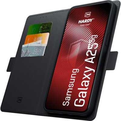 Etui 3MK Hardy Foldy Case do Samsung Galaxy A25 5G Czarny