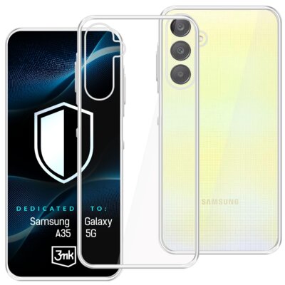 Etui 3MK Hardy Vision Case do Samsung Galaxy A35 5G Przezroczysty