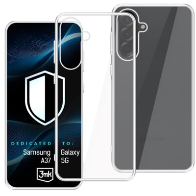 Etui 3MK Hardy Vision Case do Samsung Galaxy A37 Przezroczysty