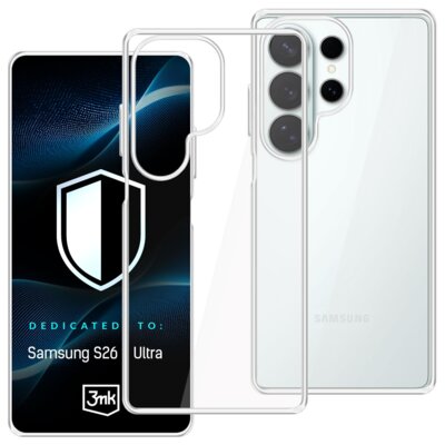 Etui 3MK Hardy Vision Case do Samsung Galaxy S26 Ultra Przezroczysty
