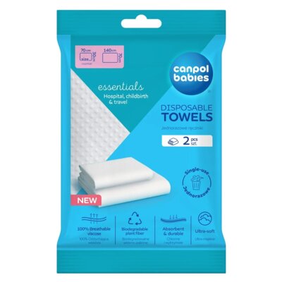Ręczniki jednorazowe CANPOL BABIES 78/025 (2 szt.)