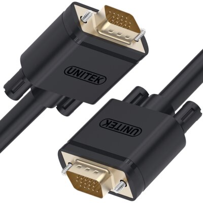 Kabel VGA - VGA UNITEK Y-C511G 1 m