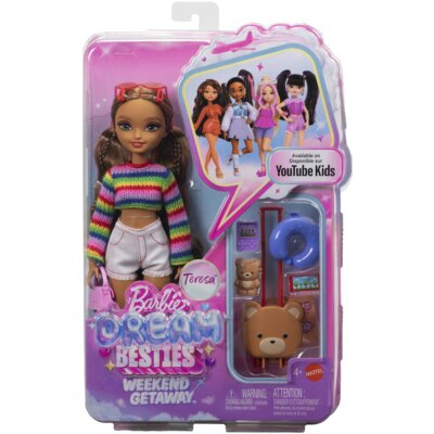 Lalka Barbie Dream Besties Teresa Weekendowy Wyjazd JMV18