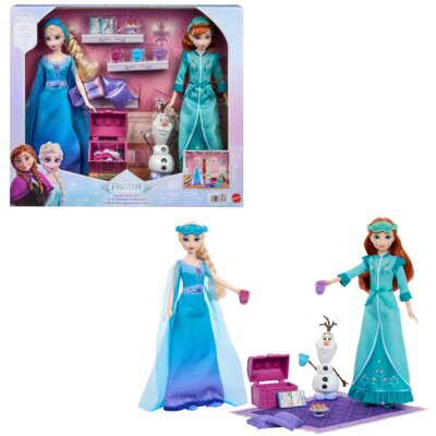 Lalka DISNEY FROZEN Kraina Lodu Piżama Party Sióstr JML08