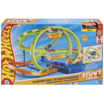 Tor Hot Wheels Stunt Tracks Hipersfera kraks JMG48