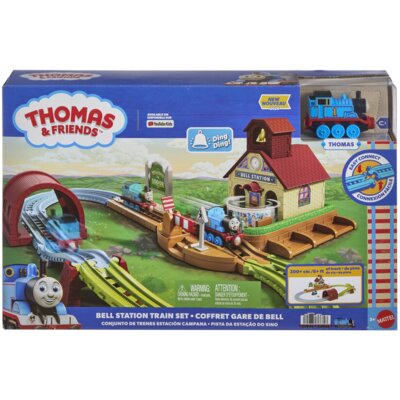 Kolejka MATTEL Tomek i Przyjaciele Stacja Dzwonkowo JLL35