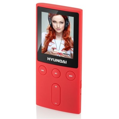 Odtwarzacz mp3 HYUNDAI MPC501GB4FMR 4GB Czerwony
