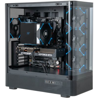 Komputer MAD DOG QUANTUM-A01WR32WH R5-9500F 32GB RAM 1TB SSD GeForce RTX5070 DLSS 4 Wi-Fi Windows 11 Home
