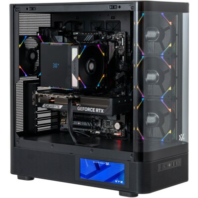 Komputer MAD DOG QUANTUM-PRO-A01WR32WH R5-7500X3D 32GB RAM 1TB SSD GeForce RTX5070 DLSS 4 Wi-Fi Windows 11 Home
